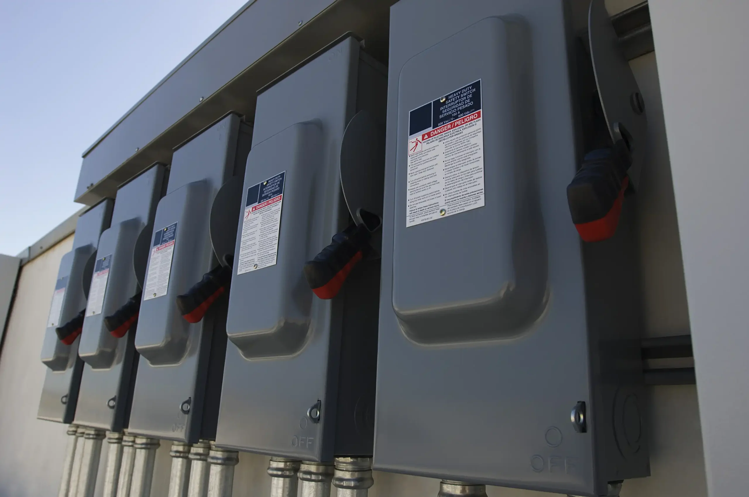 Commercial electrical panel upgrade