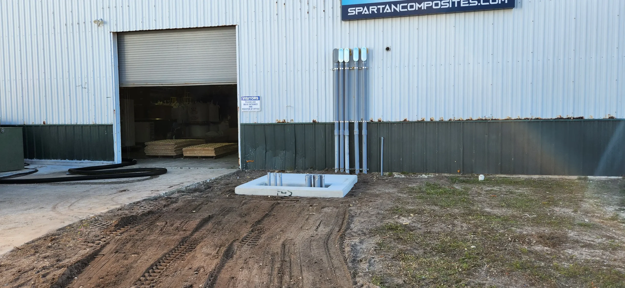 Spartan Composites 2000 Amp Service Upgrade
